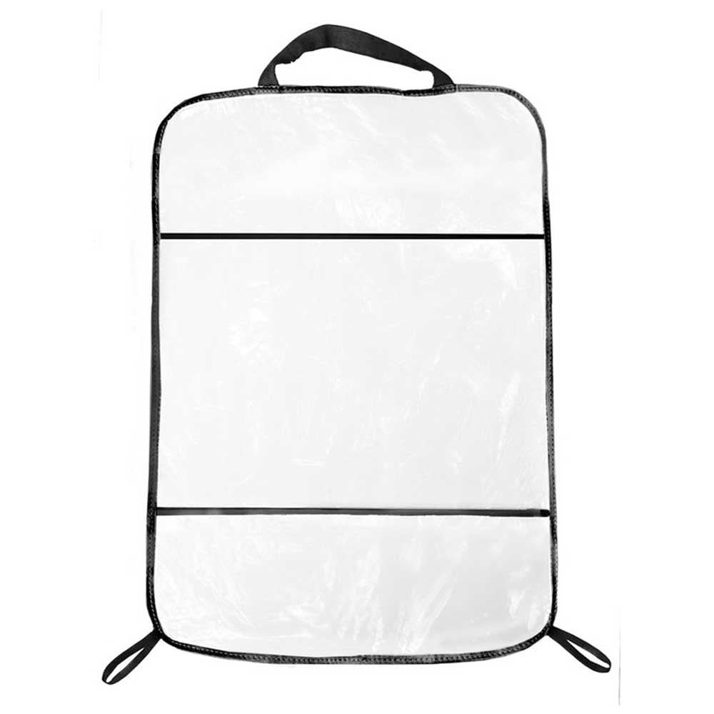 Háttámla takaró tároló átlátszó fekete