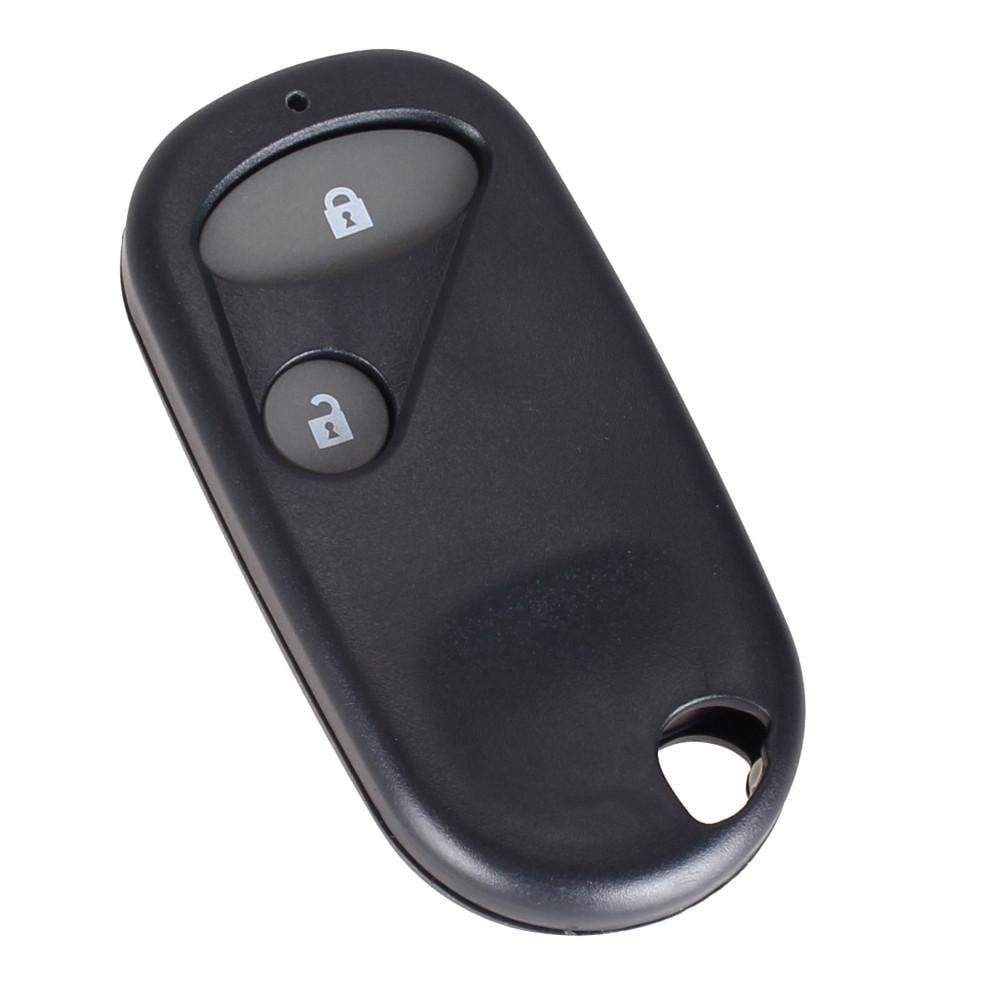 Fekete színű, 2 gombos Honda távirányítós kulcs, kulcsház.
