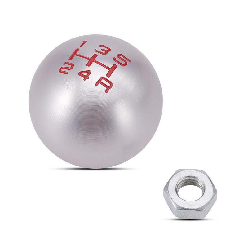 5 sebességes króm-szürke váltógomb Honda Civic és TypeR modellekhez. Piros színű, 5 fokozatos számlappal, anyacsavarral.