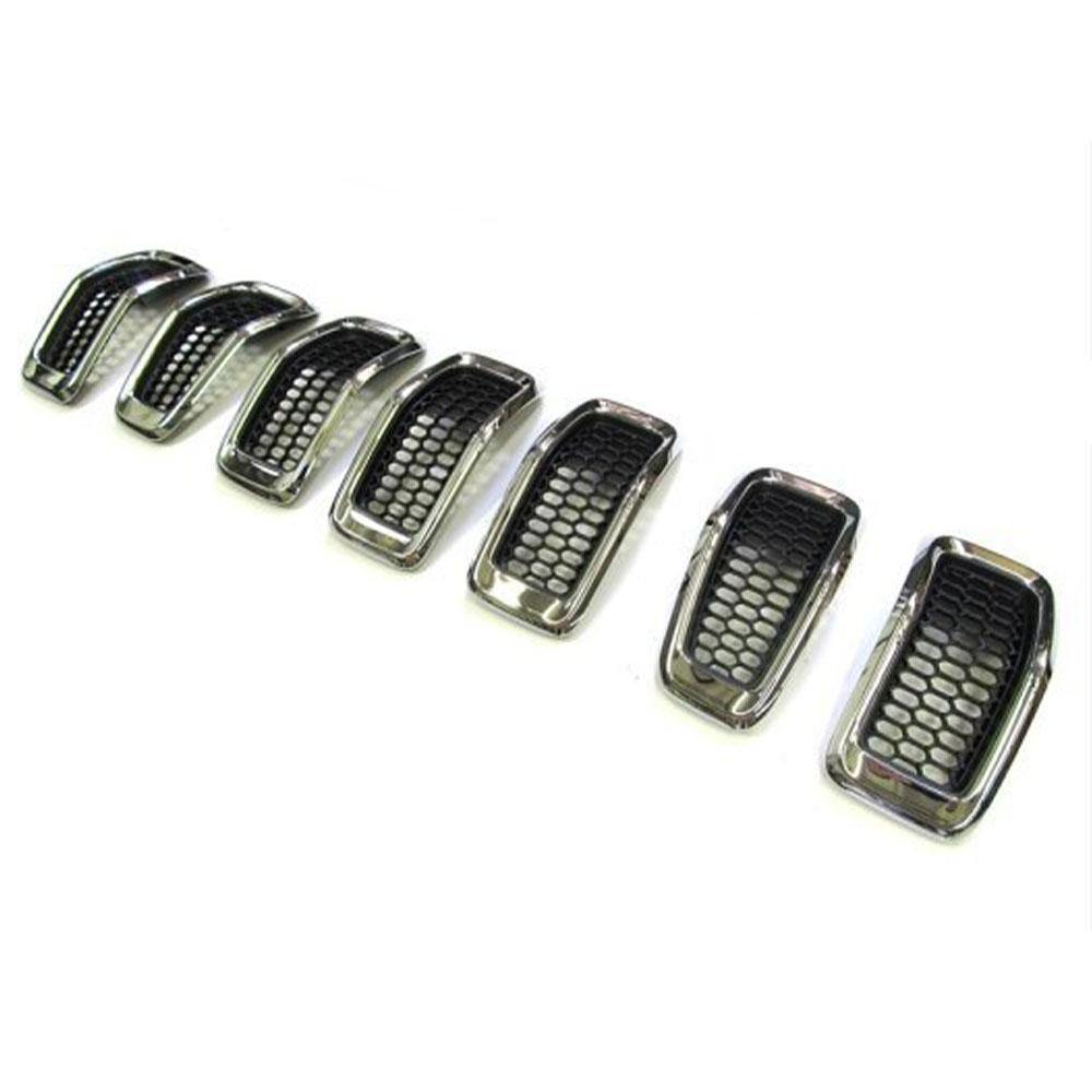 Jeep Cherokee krómozott hűtőrács 2013-