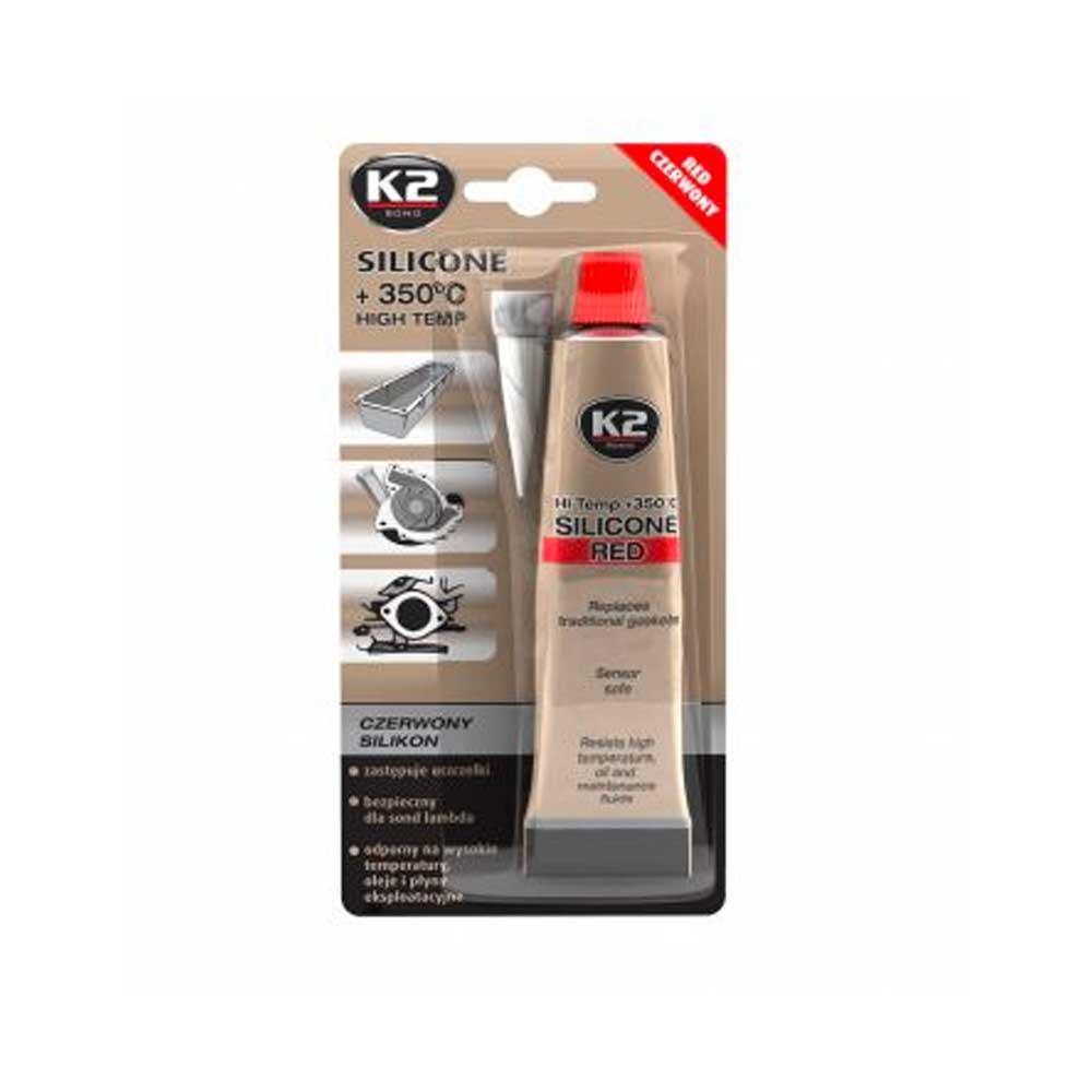 K2 piros szilikon paszta, 85g