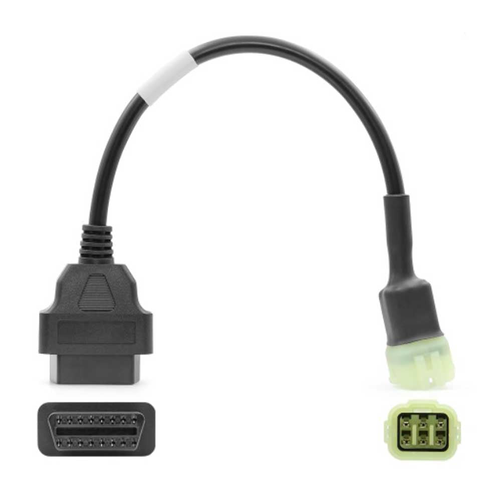 Kawasaki OBD2 átalakító kábel 6pin motorhoz
