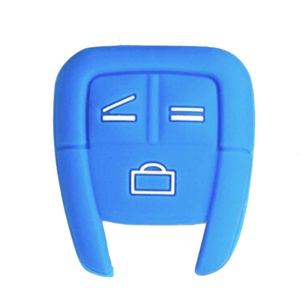 Opel szilikon tok 3 gombos kék