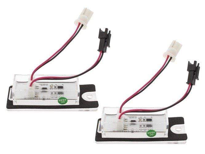 Volvo S60, S80, V70, XC70, XC90 led rendszámtábla világítás 1