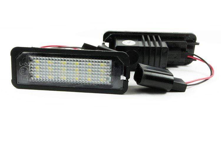 VW Amarok, Eos, Golf, Lupo, Beetle, Passat, Phaeton, Scirocco, Touareg led rendszámtábla világítás