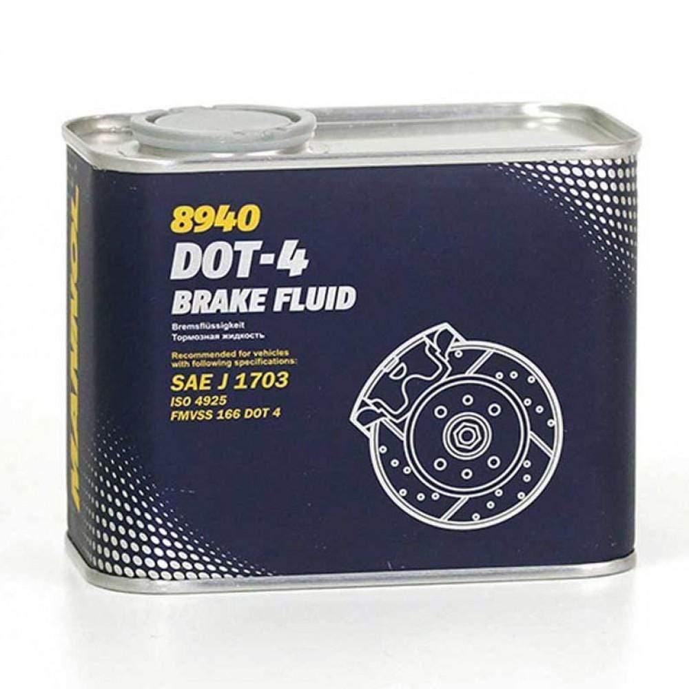 Fékfolyadék DOT-4 0,5 l MANNOL