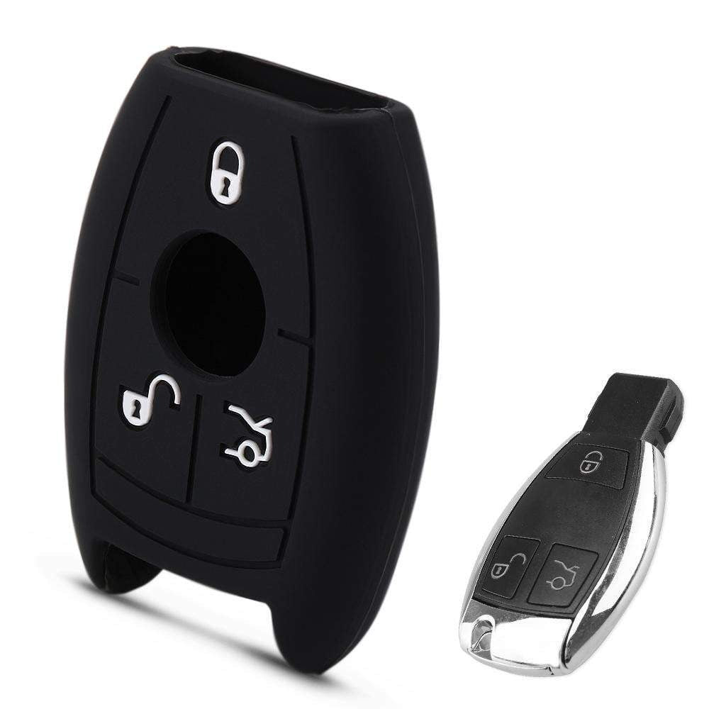 Mercedes 3 gombos kulcshoz szilikon tok