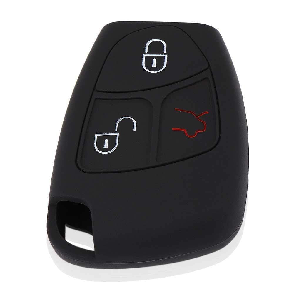 Mercedes szilikon tok 3 gombos kulcshoz