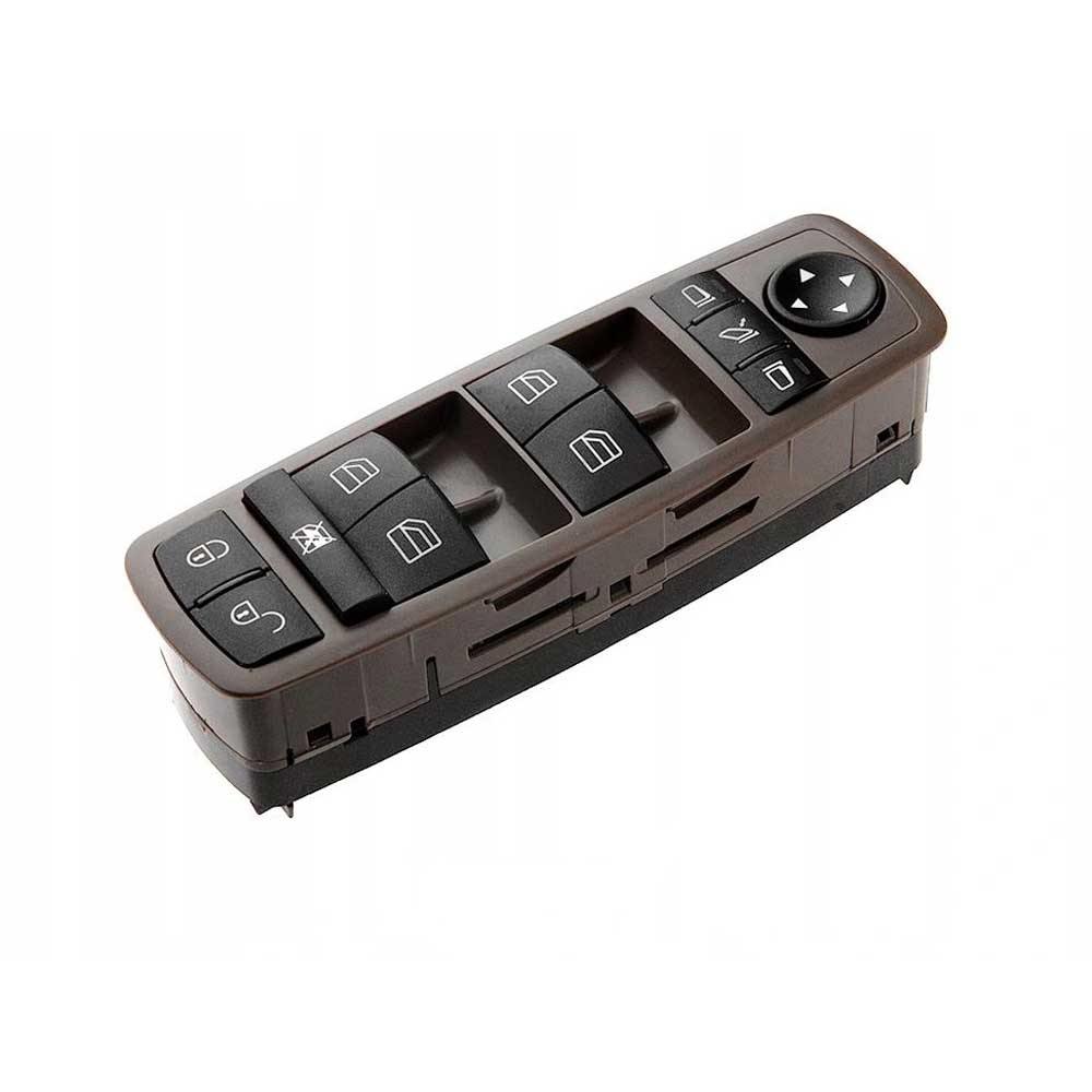 Mercedes B W245 ablakemelő kapcsoló panel, barna