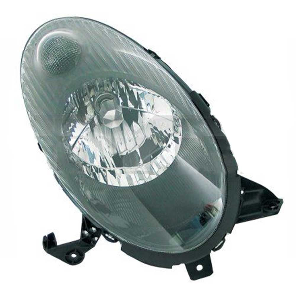 Nissan Micra III jobb első fényszóró fekete 2003-2010