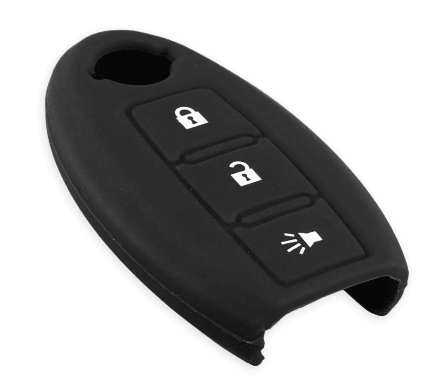 Nissan szilikon tok 3 gombos fekete