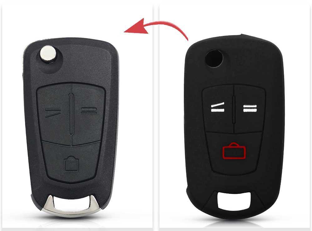 Opel szilikon tok 2 gombos