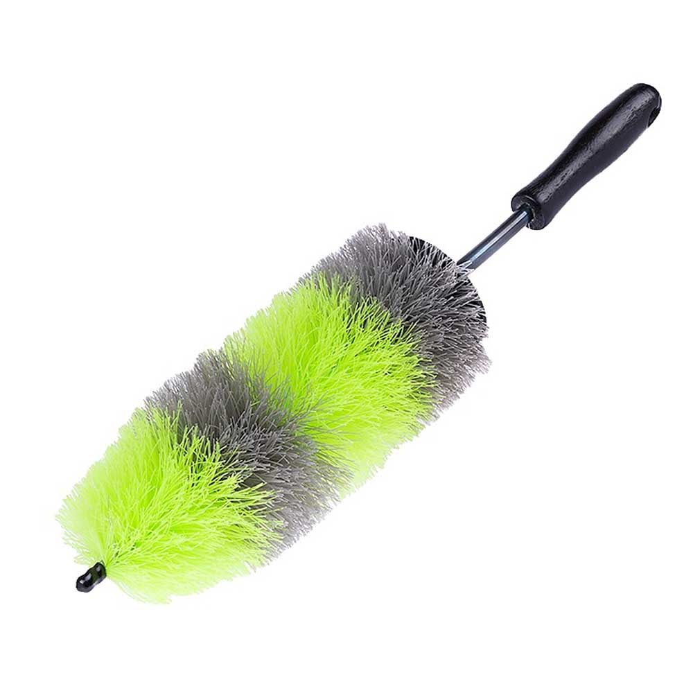 felnitiszítót kefe zöld és szürke színben