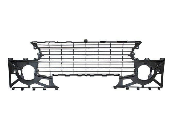 Peugeot 307 II hűtőrács, fekete és króm