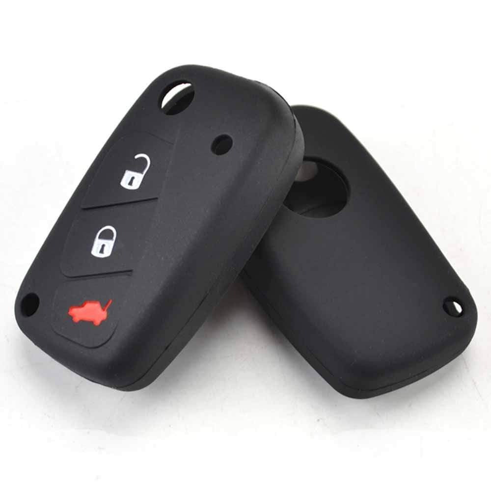 Peugeot Boxer szilikon tok 3 gomb fekete