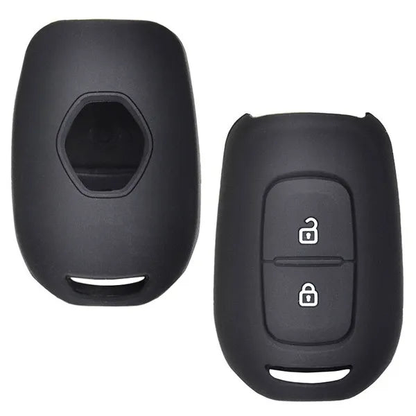 Renault 2 gombos szilikon tok fekete