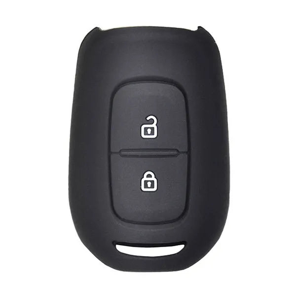 Renault 2 gombos szilikon tok fekete