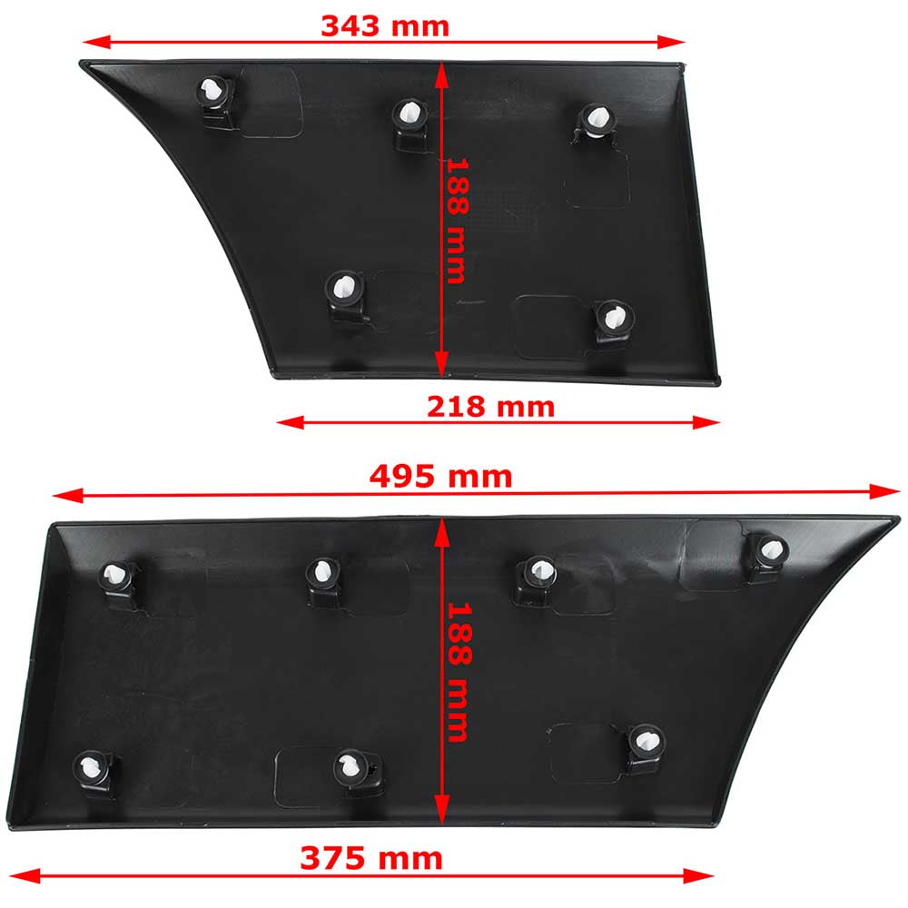 Renault Master III jobb oldali díszléc szett 2010-