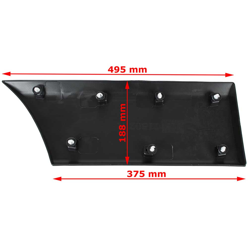 Renault Master III bal hátsó díszléc 2010-