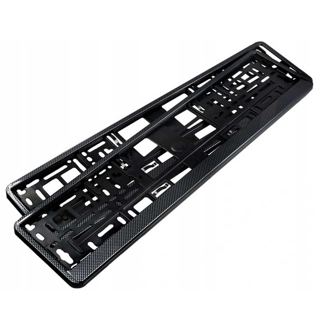 Karbon mintás rendszámtábla tartó keret