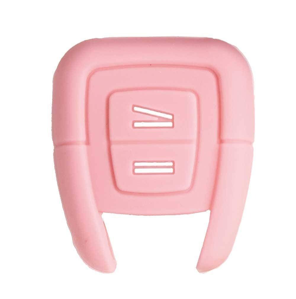 Opel kulcs szilikon tok rózsaszín