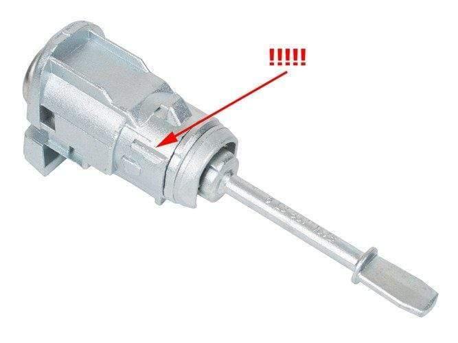 Seat Cordoba II első ajtó zárbetét, zárhenger jobb oldal