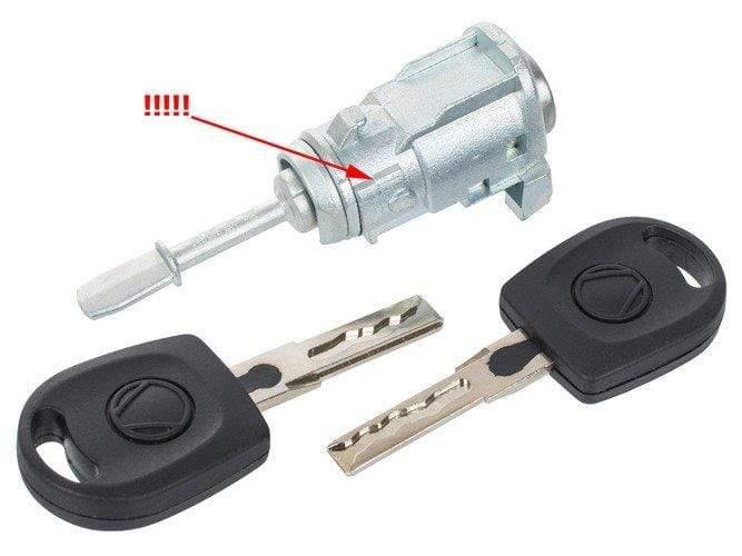 Seat Toledo II első ajtó zárbetét, zárhenger bal oldal