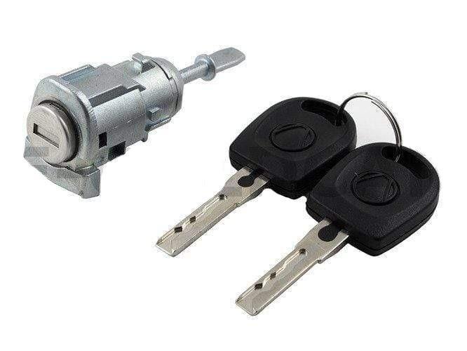 Skoda Octavia I első ajtó zárhenger, zárbetét bal oldal