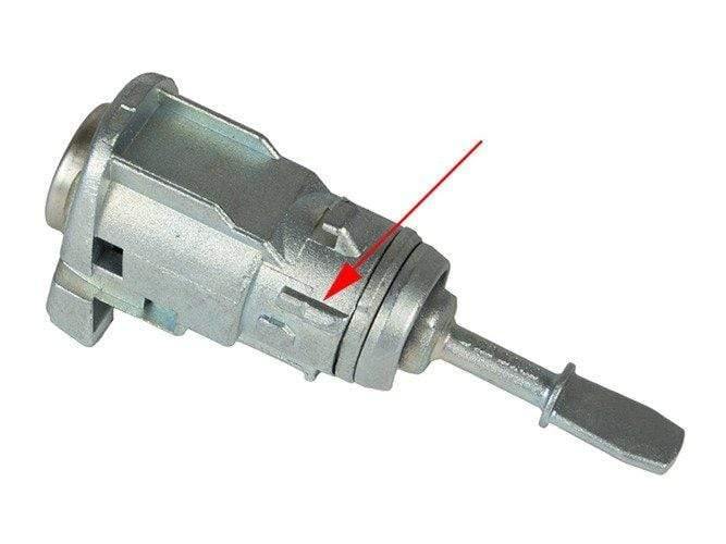 Skoda Octavia I első ajtó zárbetét, zárhenger jobb oldal