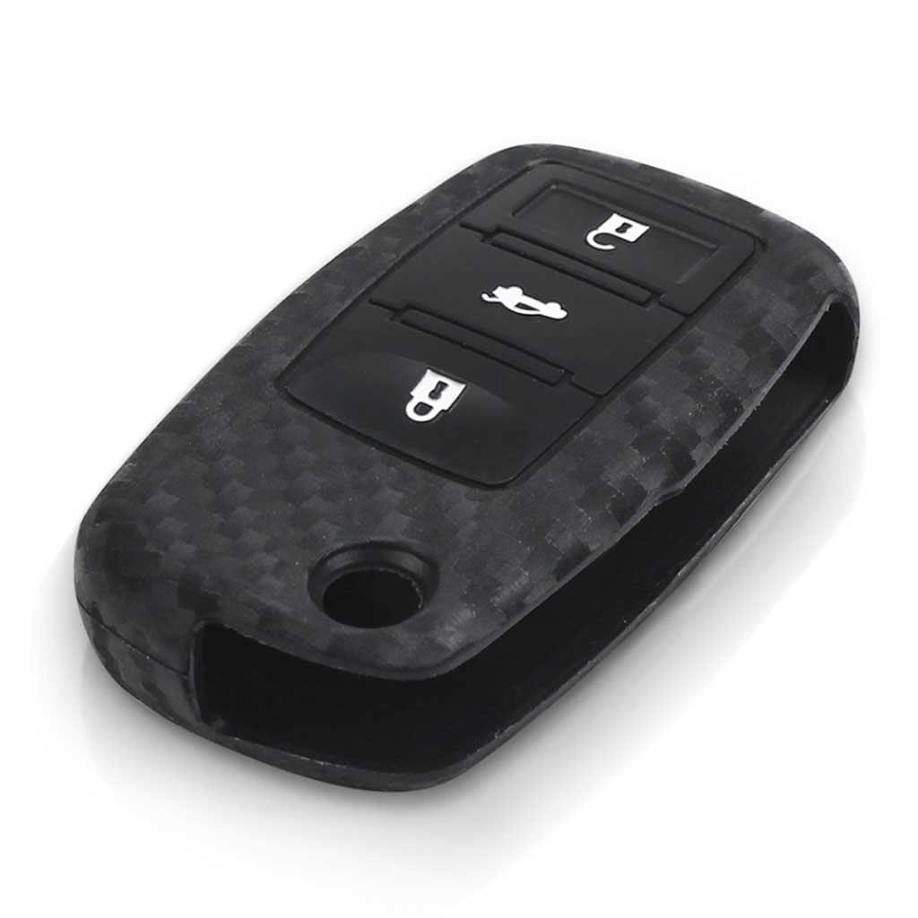 Skoda szilikon tok Carbon mintás