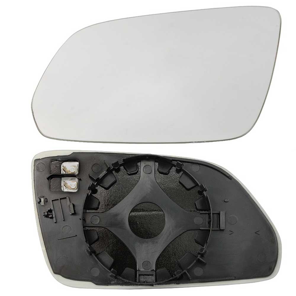 Skoda Octavia bal oldali fűthető visszapillantó tükörlap 2004-2013