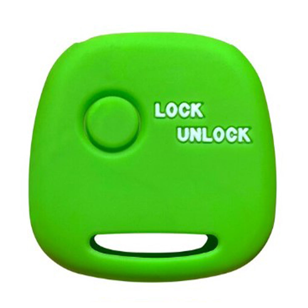 Suzuki 1 gombos szilikon tok, zöld színben.