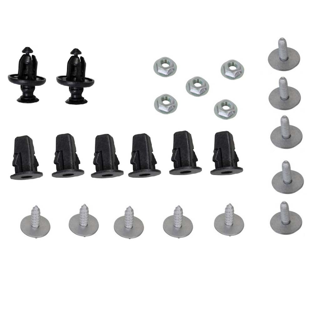 Toyota Yaris II motorvédő burkolat rögzítő szett 2006-2011