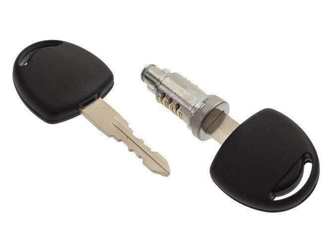 Opel Astra I F első ajtó zárbetét, zárhenger készlet