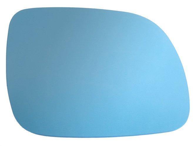 VW Golf IV 97-03 tükörlap (kicsi) kék fűthető jobb