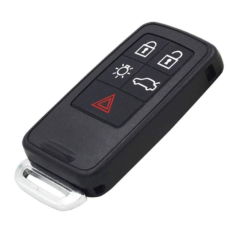 5 gombos Volvo távirányítós kulcsház, távirányító kulcs.