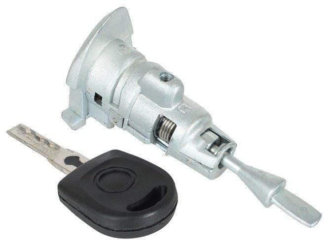 VW Passat B6 első ajtó zárbetét, zárhenger bal oldal