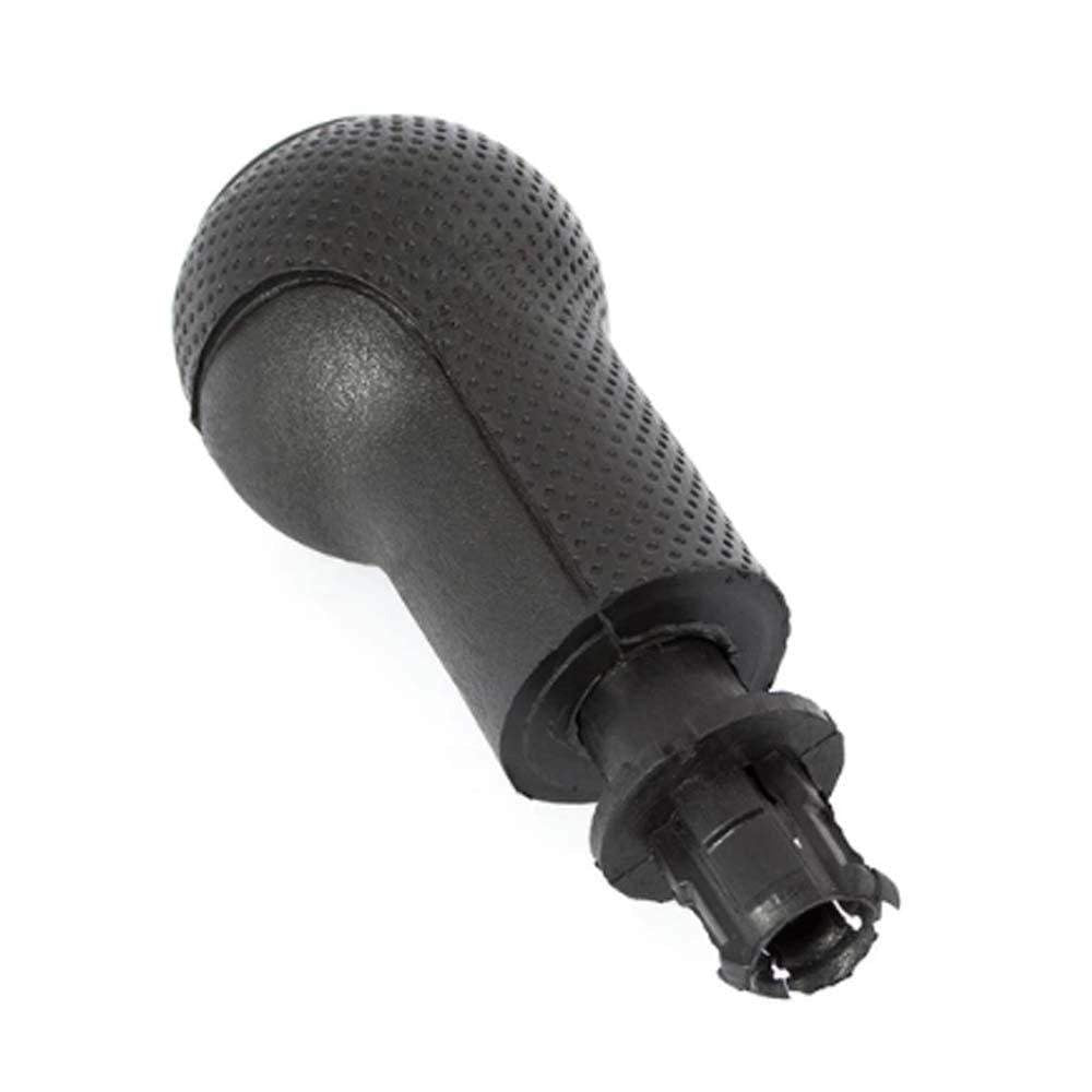 Fekete színű VW váltógomb.