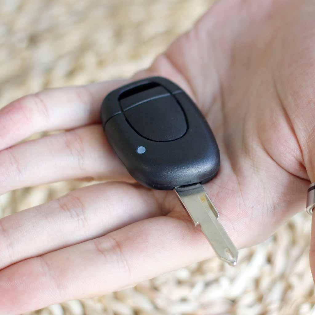 Renault kulcs 1 gombos kulcsház