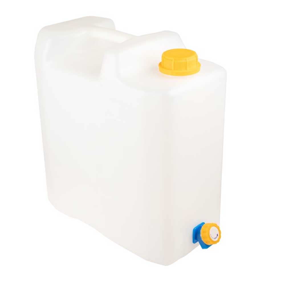 15 literes víztartály műanyag csappal – ivóvízhez