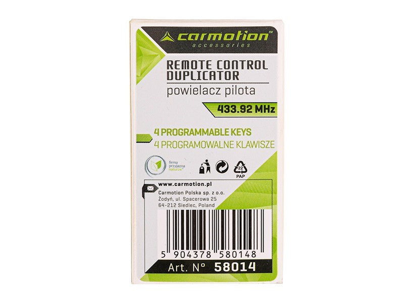 Távirányítós duplikátor 43392 MHz – kép 3