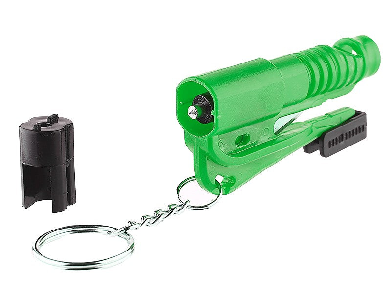 Kulcstartó biztonsági kalapáccsal és övkéssel – kép 4