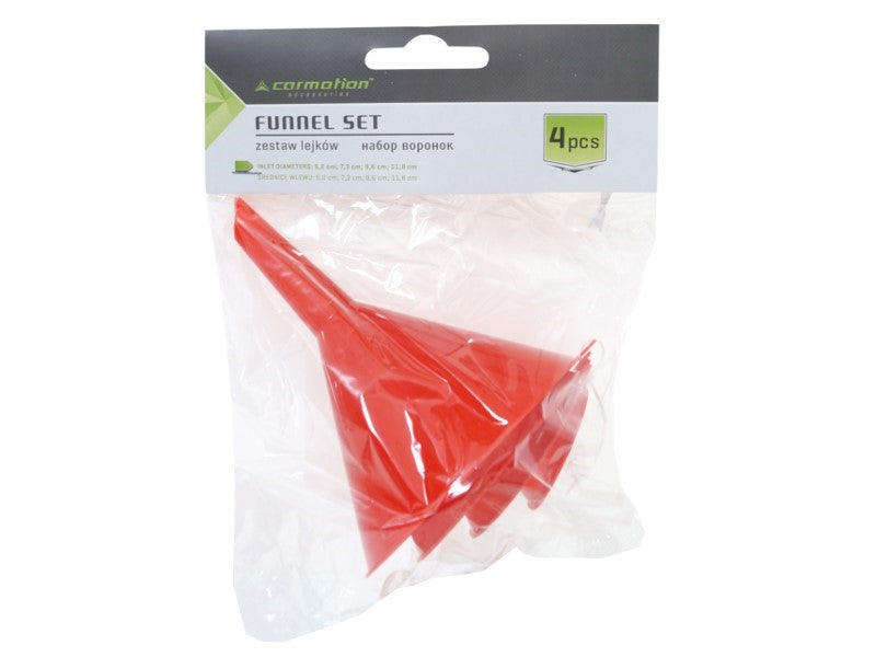 Műanyag tölcsérkészlet 4 db – kép 3