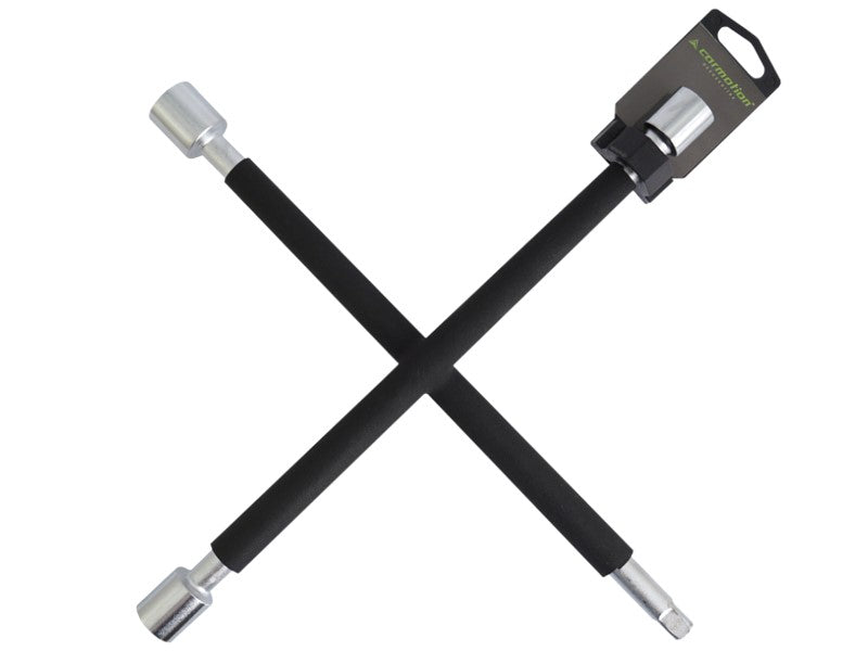 Keresztkulcs 16x400mm 17 19 21 12 gumírozott – kép 3