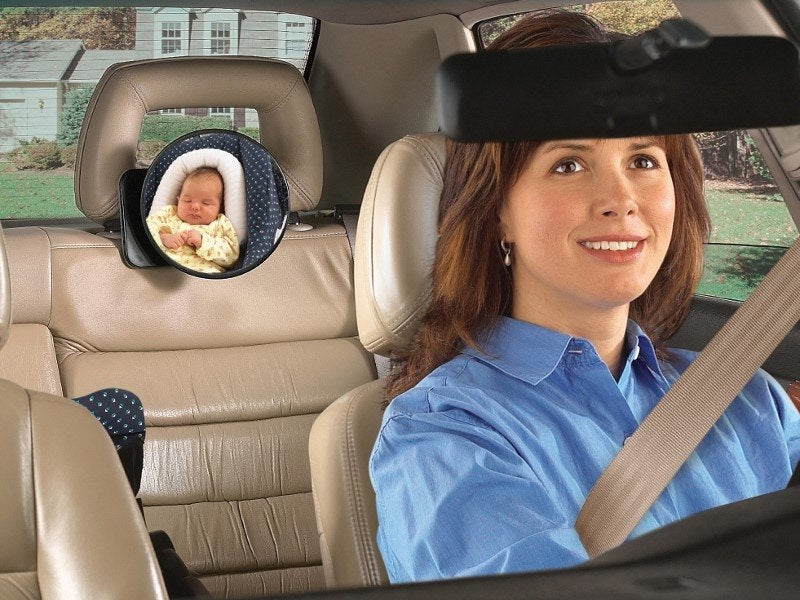 Gyermekmegfigyelő tükör a hátsó fejtámlához átm 197 mm – kép 3