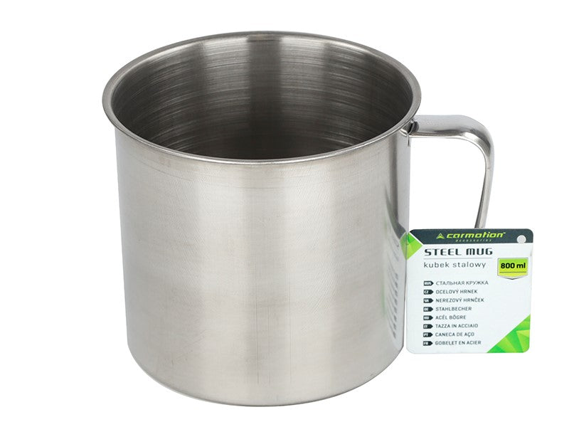 Acél bögre 800 ml – kép 4