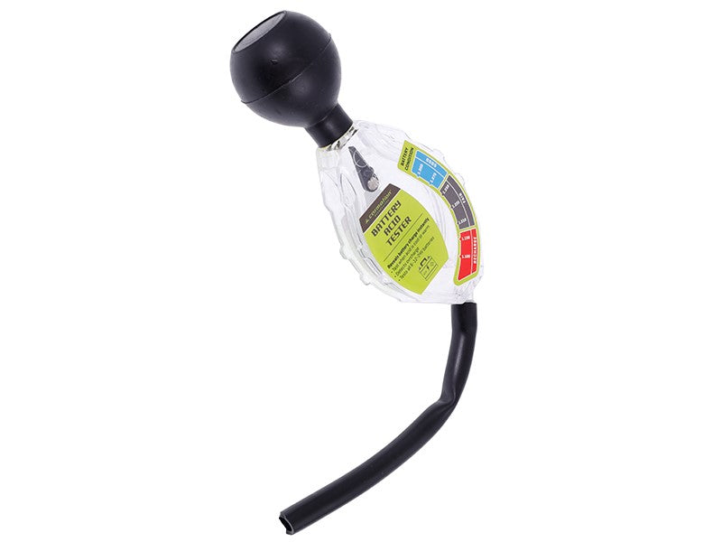 Akkumulátor elektrolit tesztelő  hidrométer ovális – kép 2