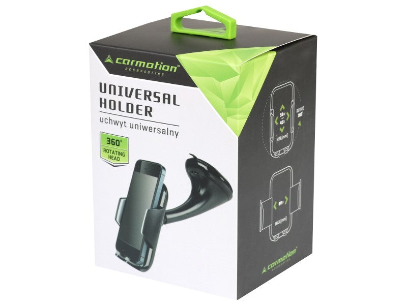 Univerzális tartó tapadókoronggal fekete – kép 3