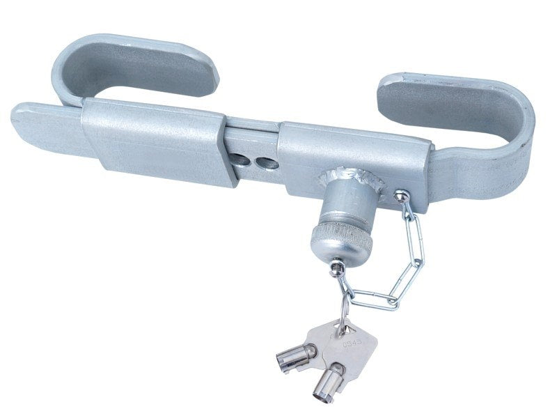 Konténer zár kulcsokkal, edzett acél, horganyzott