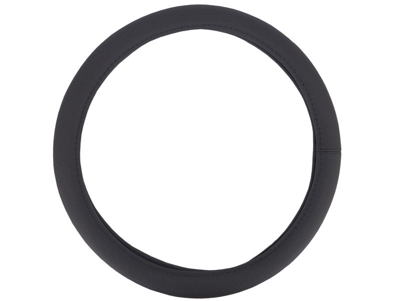 Kormánykerék huzat M 37 39 cm 1 db valódi bőrből fekete – kép 3